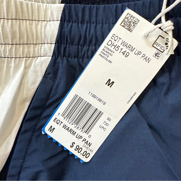 NWT Adidas EQT warm up wind pants DH5149 sizeM - Picture 2 of 8